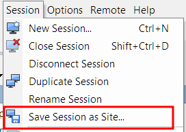 WinCSP_save session