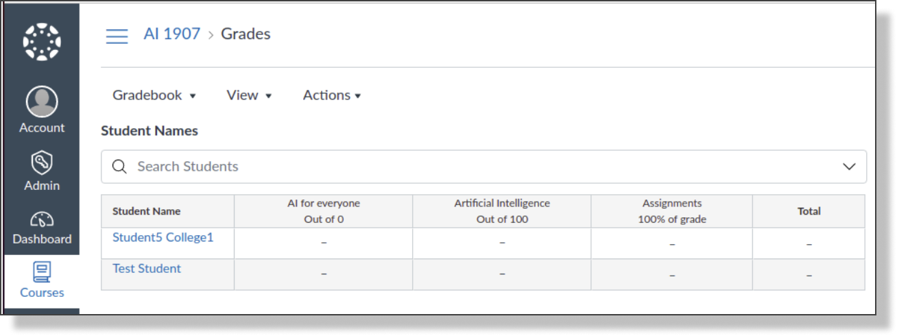 Grades sync to LMS from Coursera